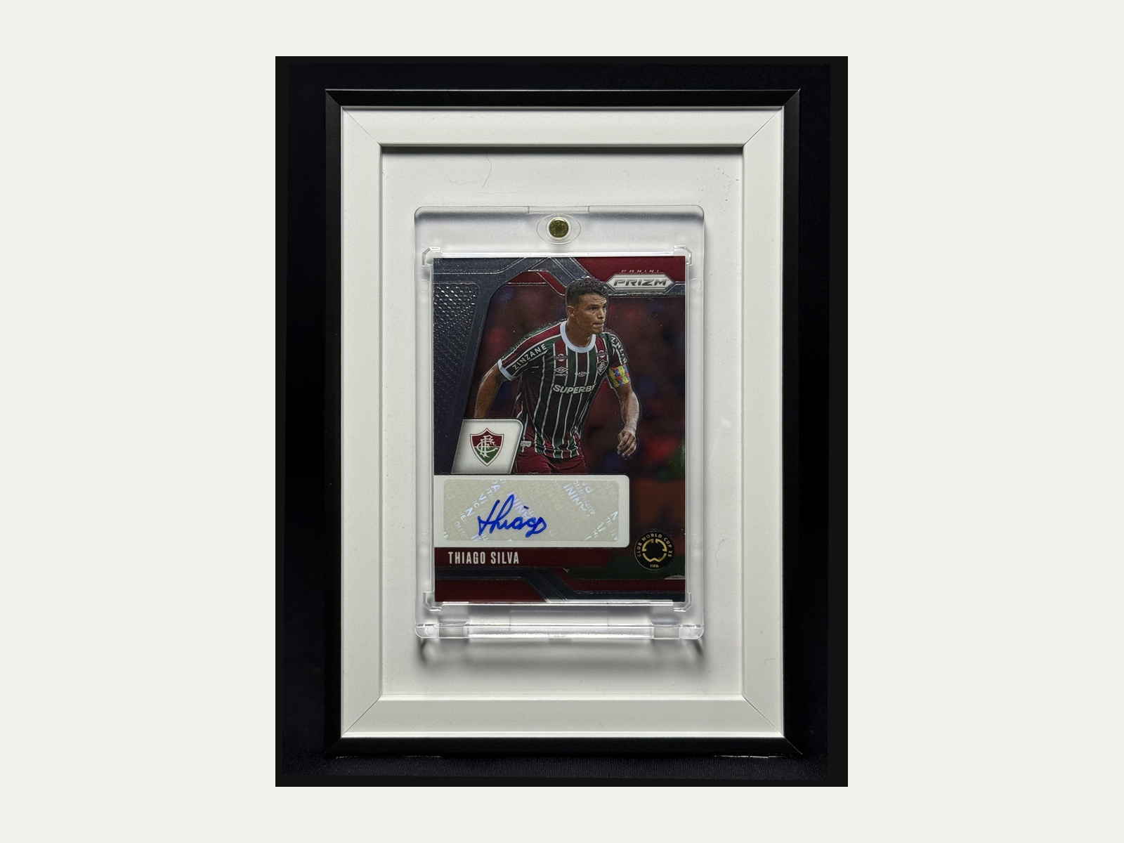 2025 Thiago Silva auto Panini Prizm FIFA Club World Cup 2026 autographs