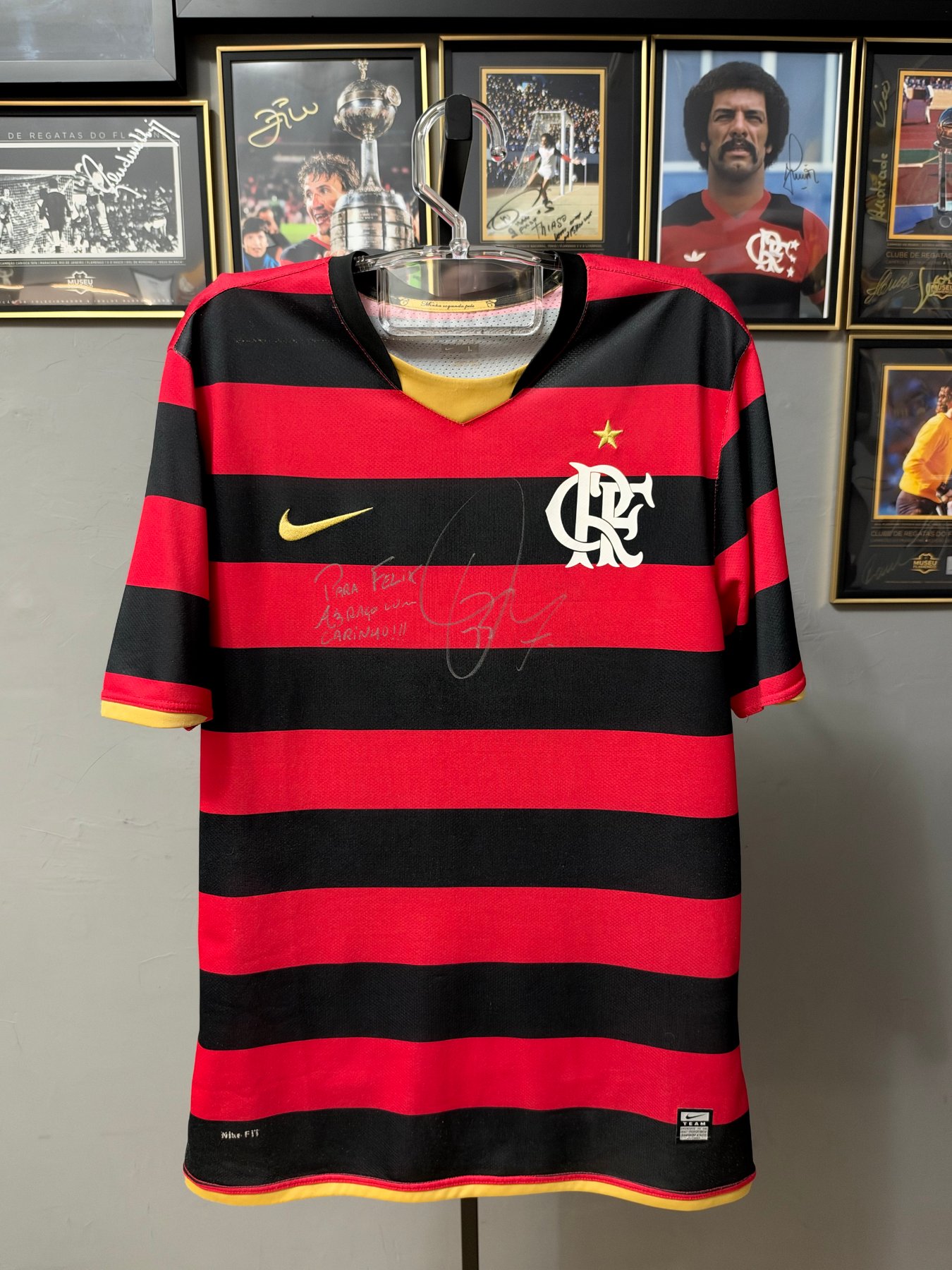 Camisa Vinícius Júnior 2009 assinado