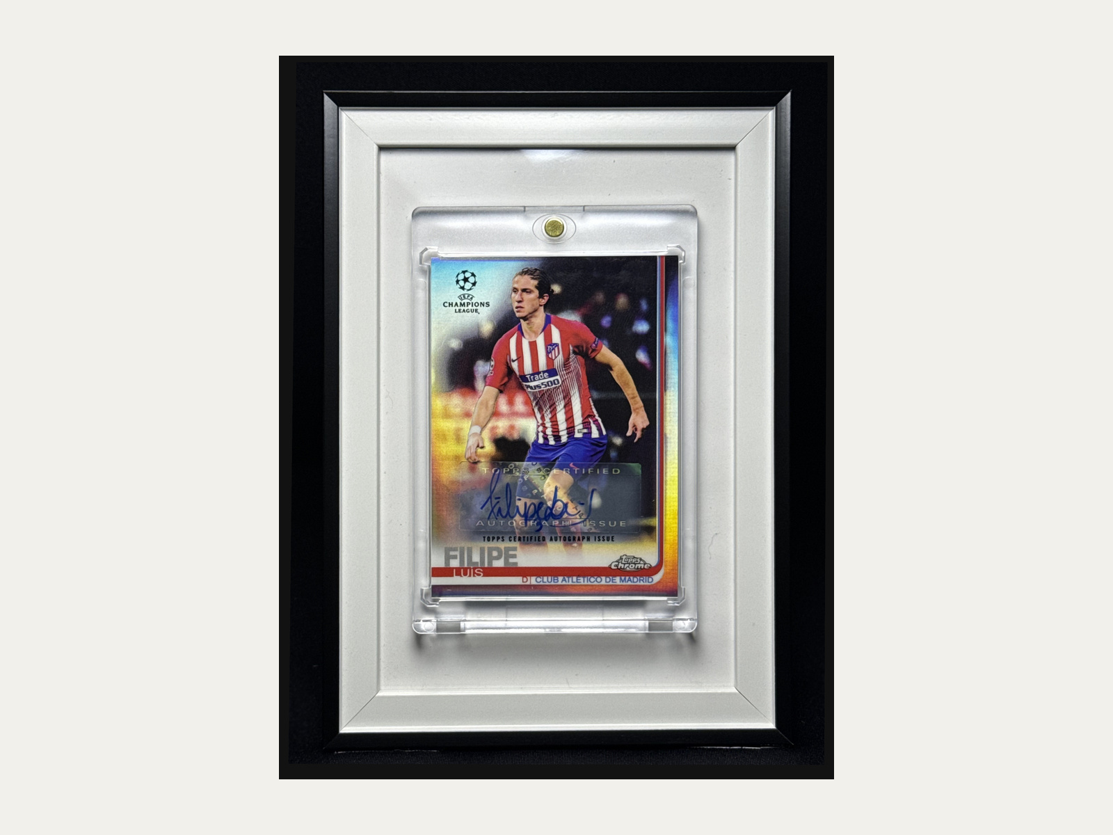 2018-19 Topps Chrome UEFA Champions League 53/75 Filipe Luis Kasmirski #15 0t9q