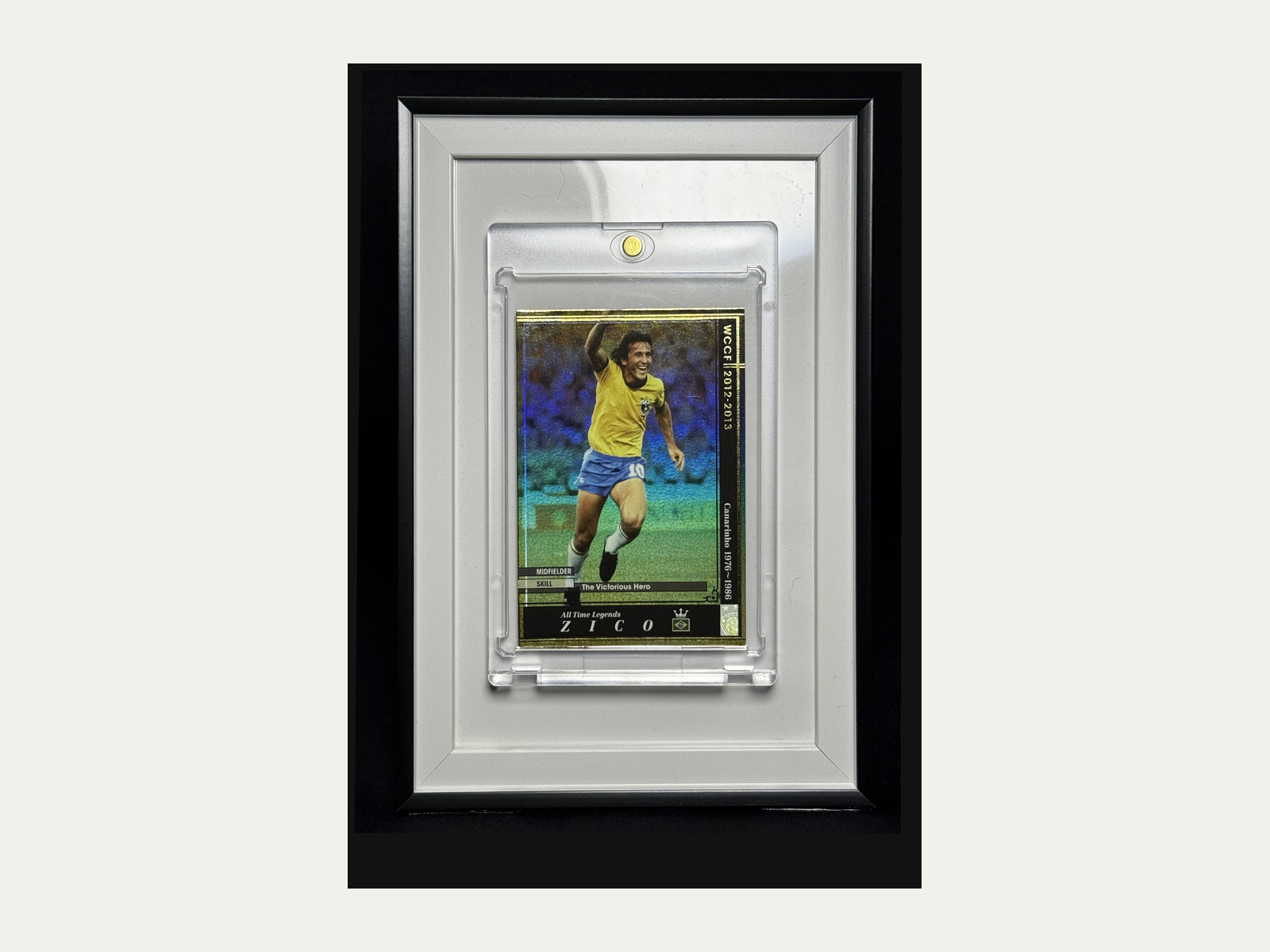 WCCF 2012-2013 Canarinho 1976~1986 skill The Victorious Hero All Time Legends Zico - Raro