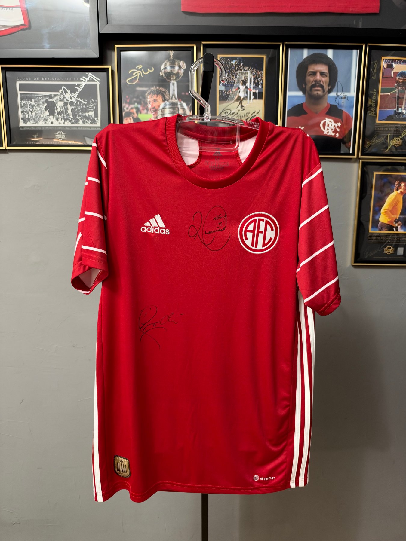 Camisa Romário, André Balada assinado